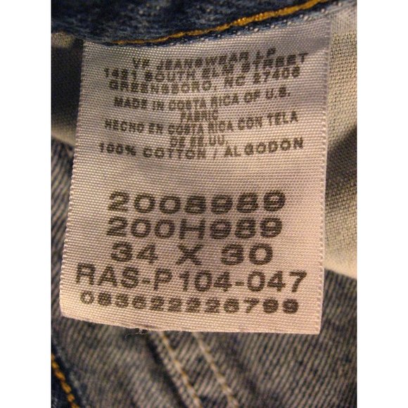 LEE VINTAGE Womans JEANS SHORTS Cut Off 34 Blue Denim 31 MEASURED Daisy Dukes - Picture 7 of 10